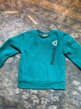 Reebok Kids Teal Pullover Sweatshirt
